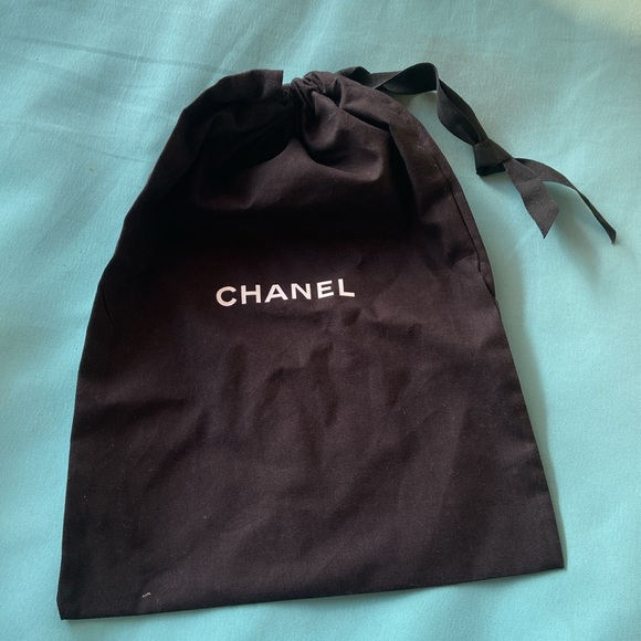 CHANEL black canvas dust cloth 12/13 - Picture 3 of 4